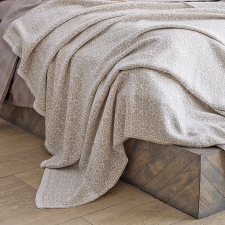 ХЮГГЕ ПЛЕД ЭКРЮ