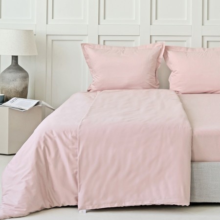 ПОСТЕЛЬНОЕ БЕЛЬЕ САТИН ЖЕМЧУЖНО-РОЗОВЫЙ