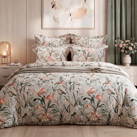 ПОСТЕЛЬНОЕ БЕЛЬЁ МАКО-САТИН РАССВЕТНЫЙ ЩЕБЕТ