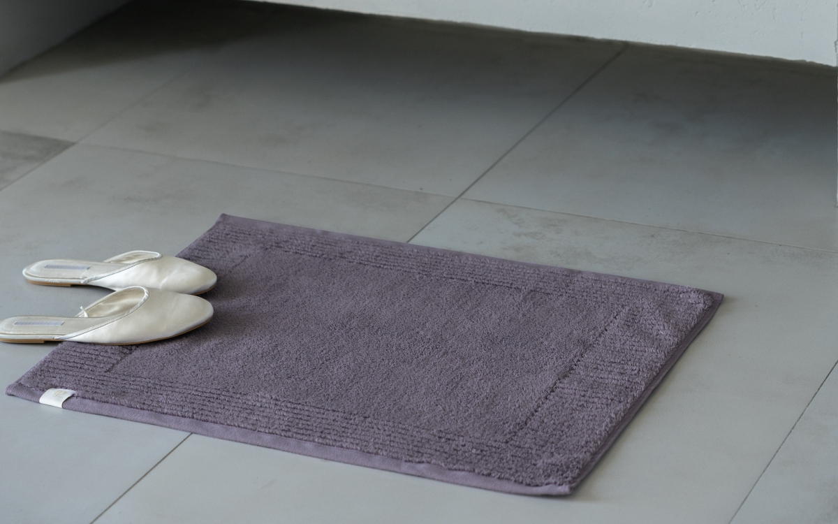 Коврик махровый Sensa purple